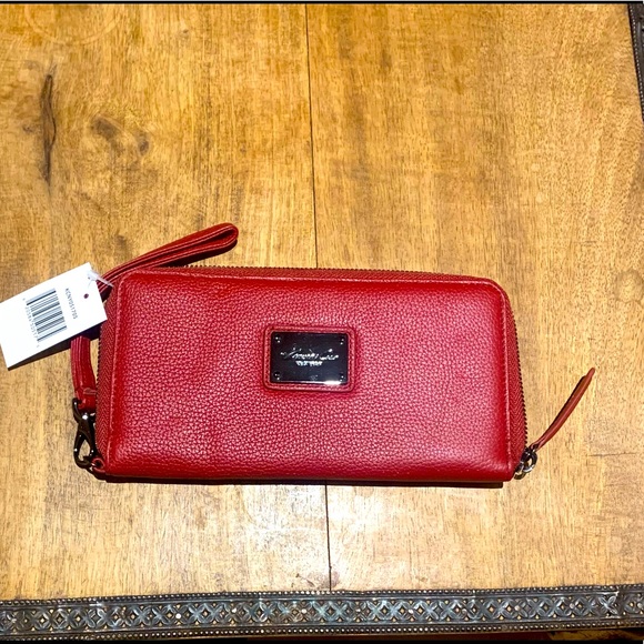 Leather Kenneth Cole wristlets wallet - Picture 2 of 2